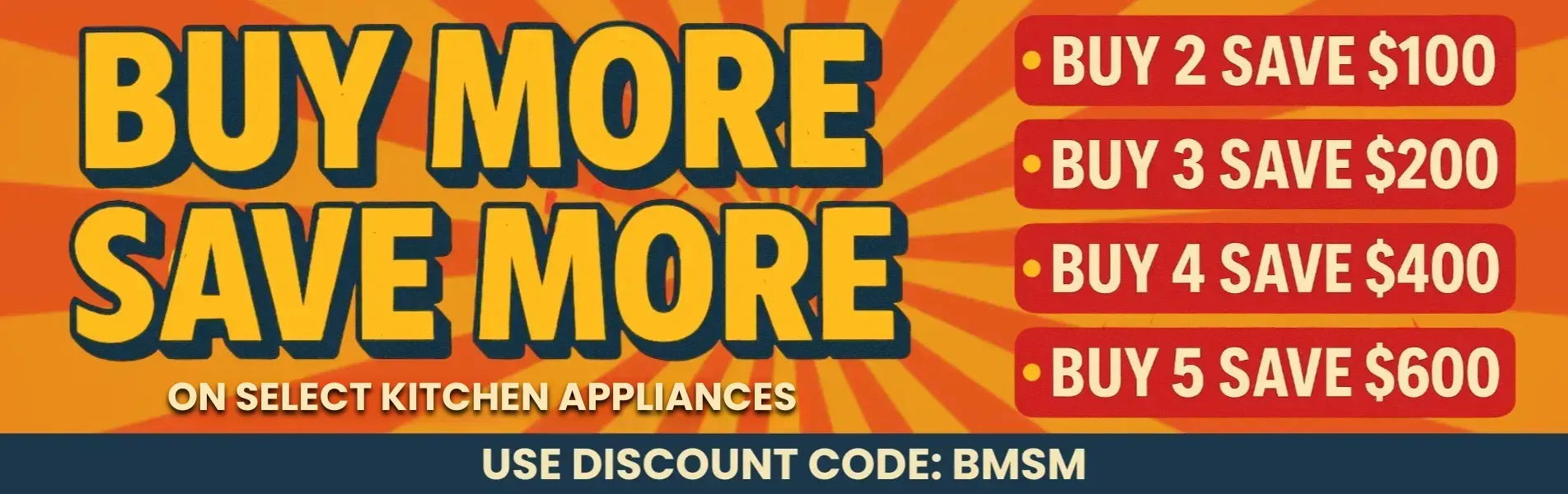 Buy More Save More Kitchen Event
